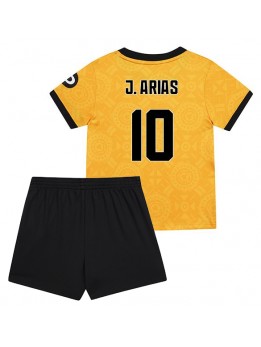 Detské Futbalové oblečenie Wolves Jhon Arias #10 2025-26 Krátky Rukáv - Domáci (+ trenírky)